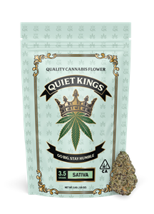 QK- Flower Bag - Orange Creamsicle - 3.5g - Sativa, Green Vibe, Inc - Quiet Kings